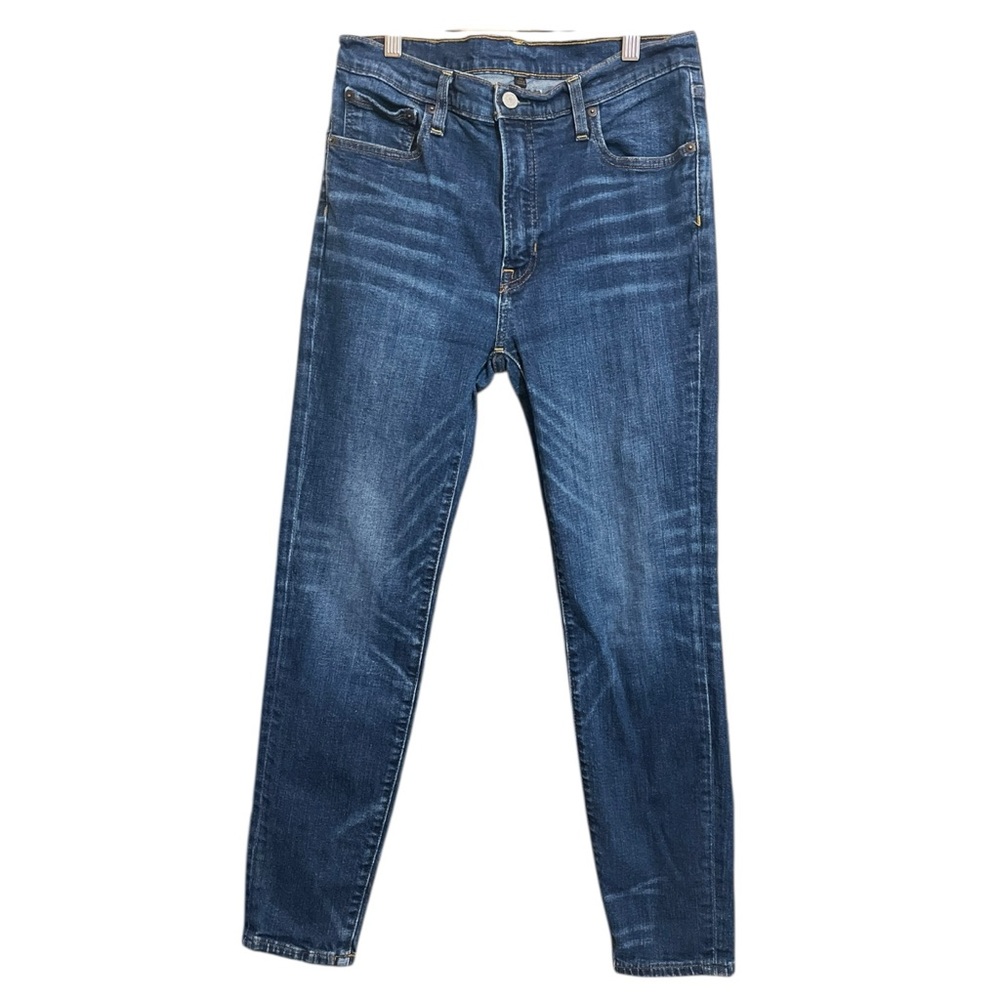 Frye High Waisted Skinny Jeans Size 29 Medium Wash Denim